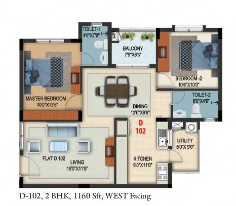 Needs 3 Project 276 2 BHK